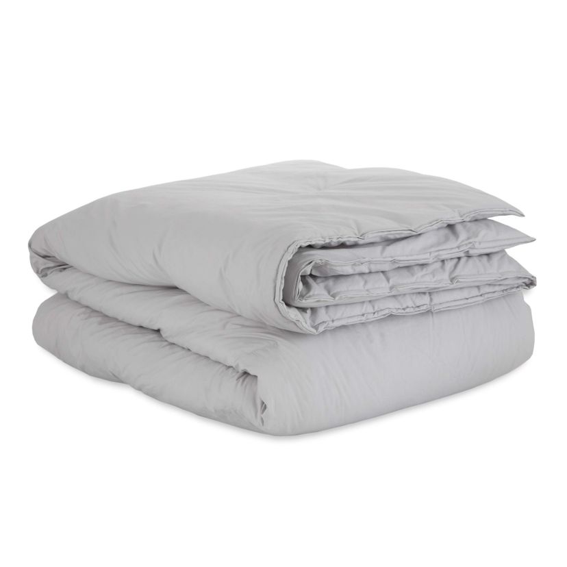 Solid T300 Percale Comforter Set
