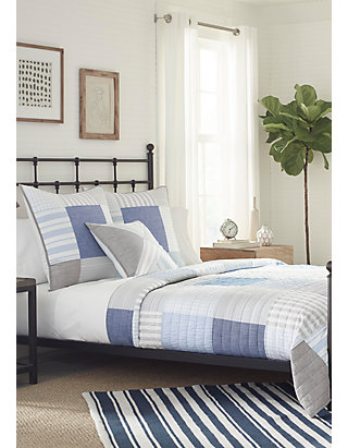 Nautical Mile Multi Quilt, Southern Tide Maritime Duvet Cover Collection