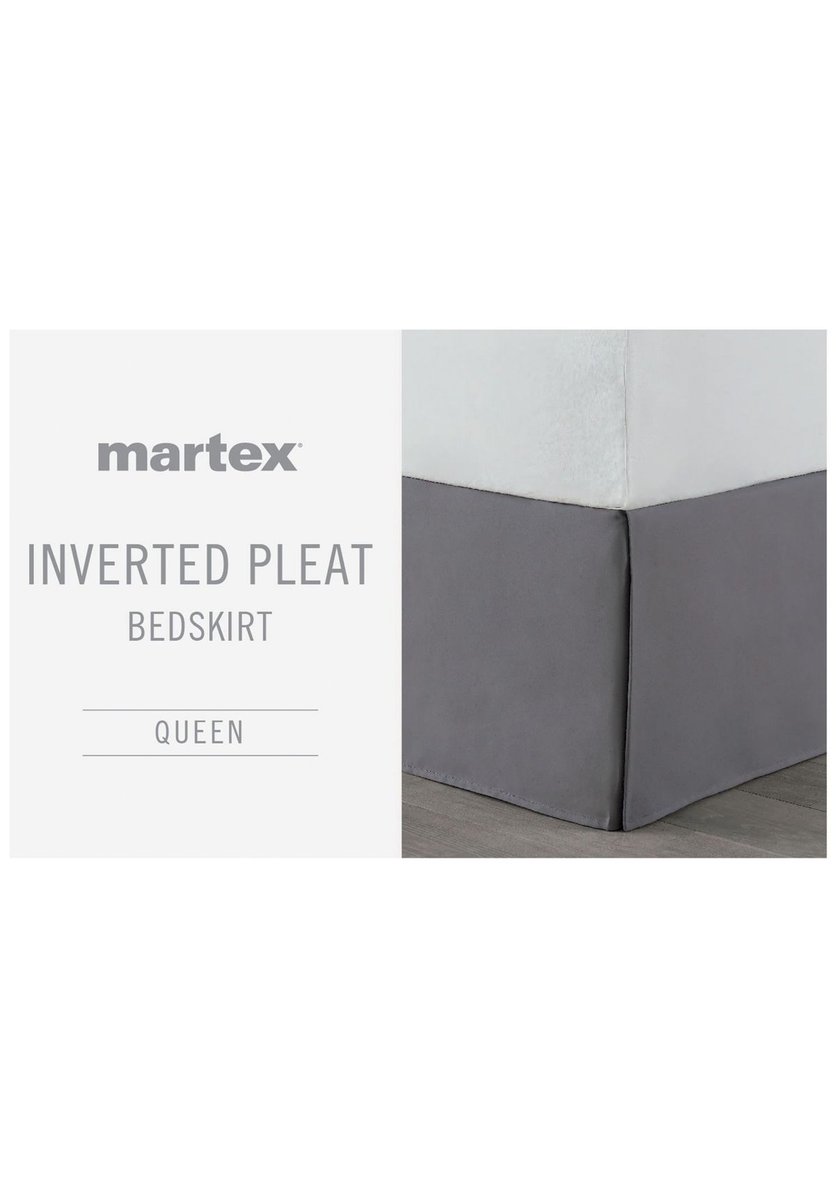 Inverted Pleat Bed Skirt