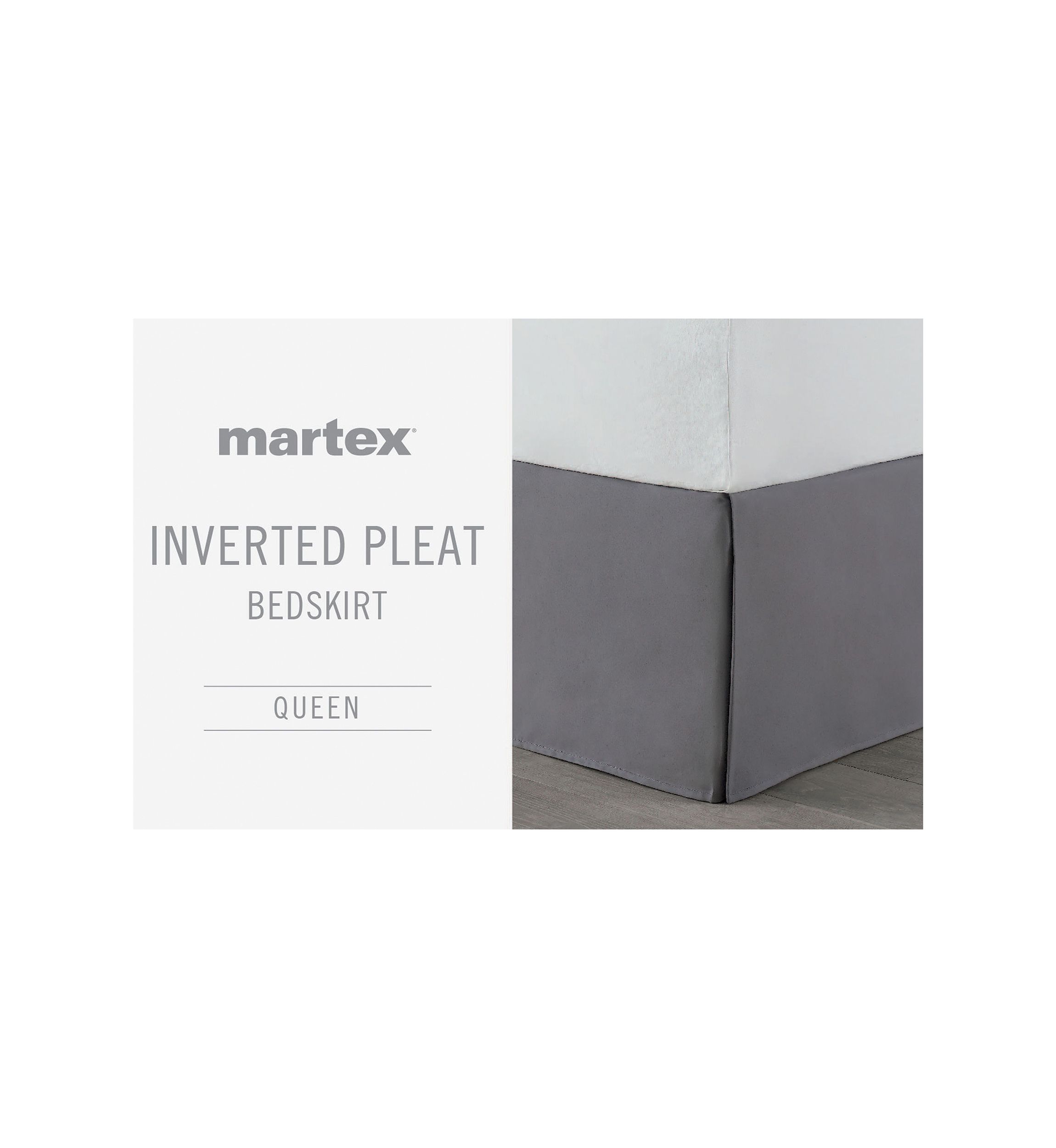 Inverted Pleat Bed Skirt