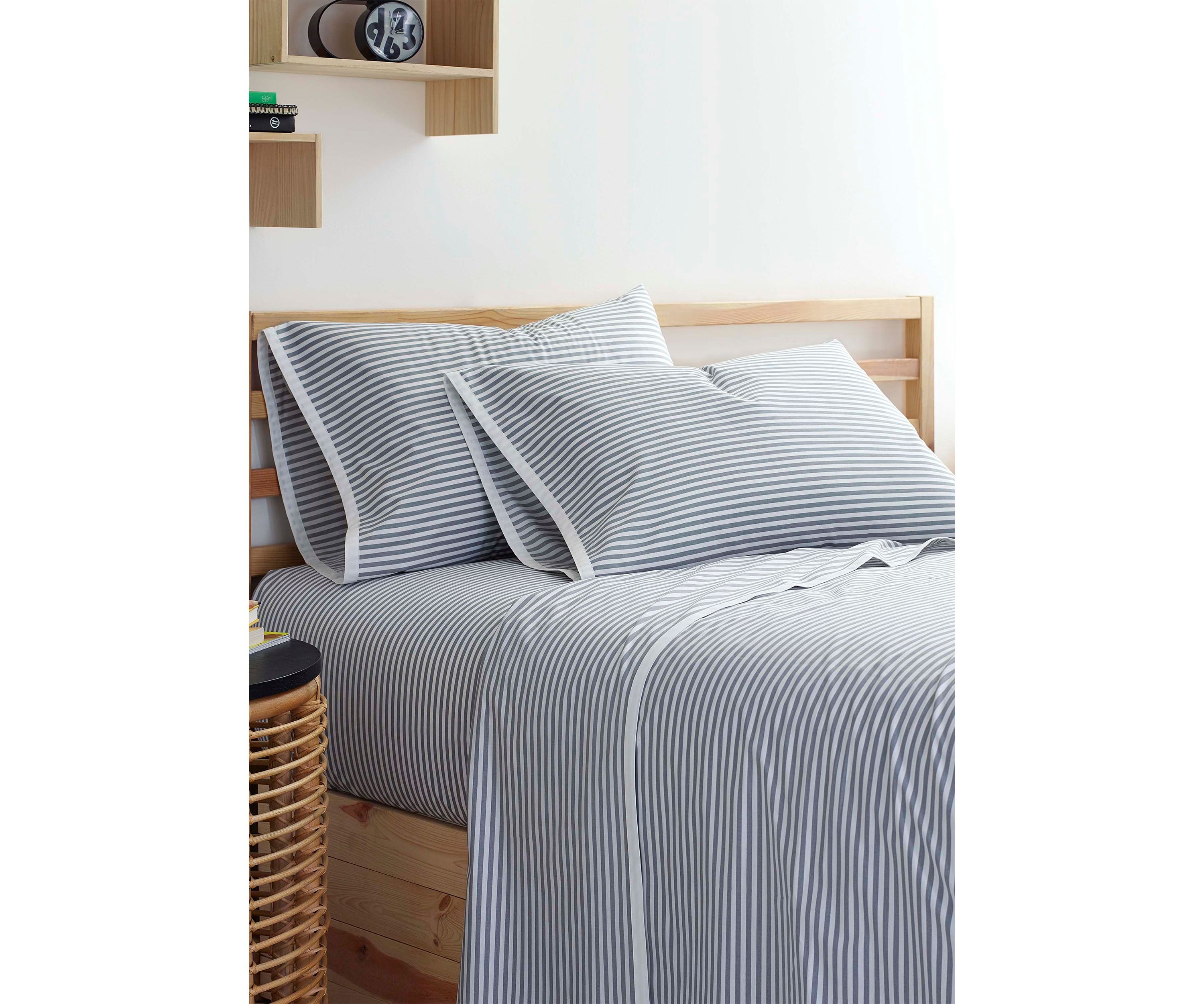 Clean AF Pinstripe Sheet Set