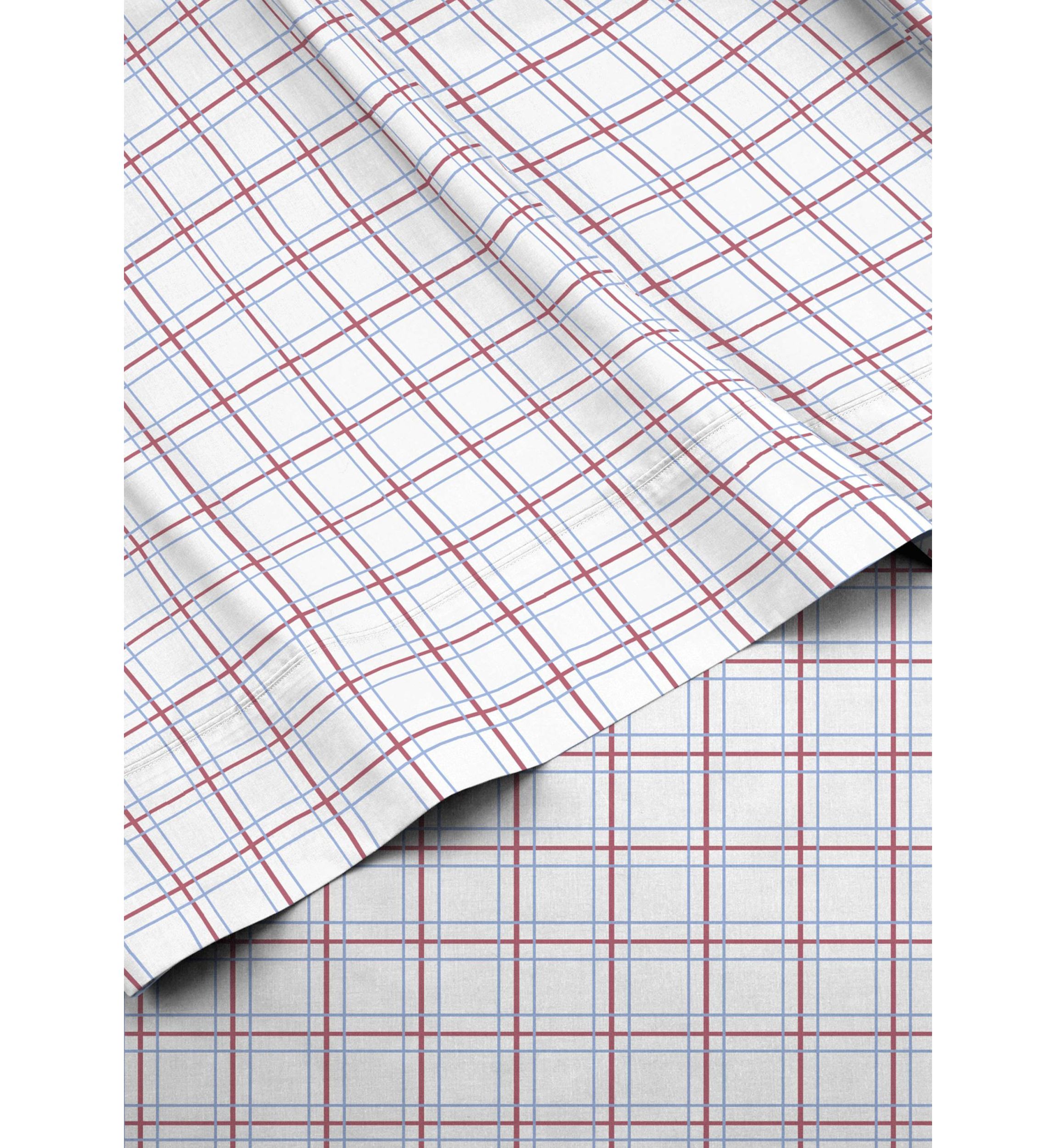 Double Plaid Twin Pack Sheet Set