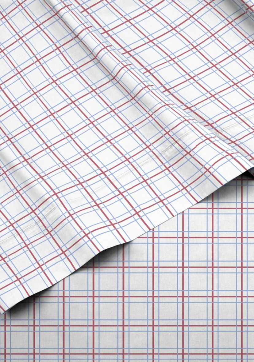 Double Plaid Twin Pack Sheet Set