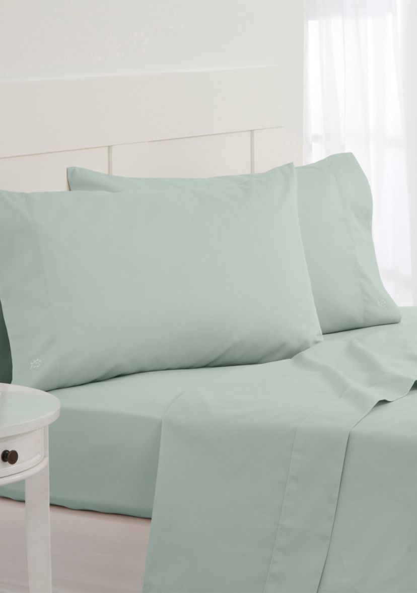 Solid Brushed Twill Standard Pillowcases - Set of 2