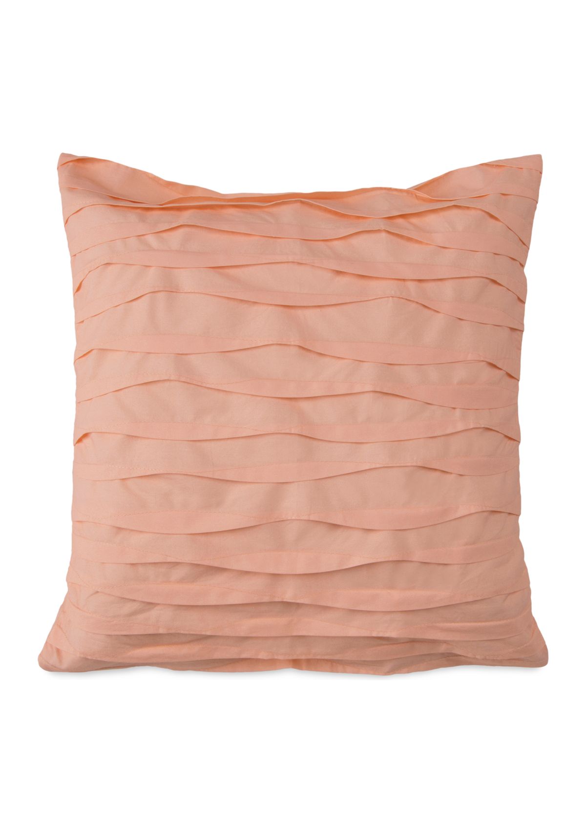 Pleated Wave Decorative Pillow 
