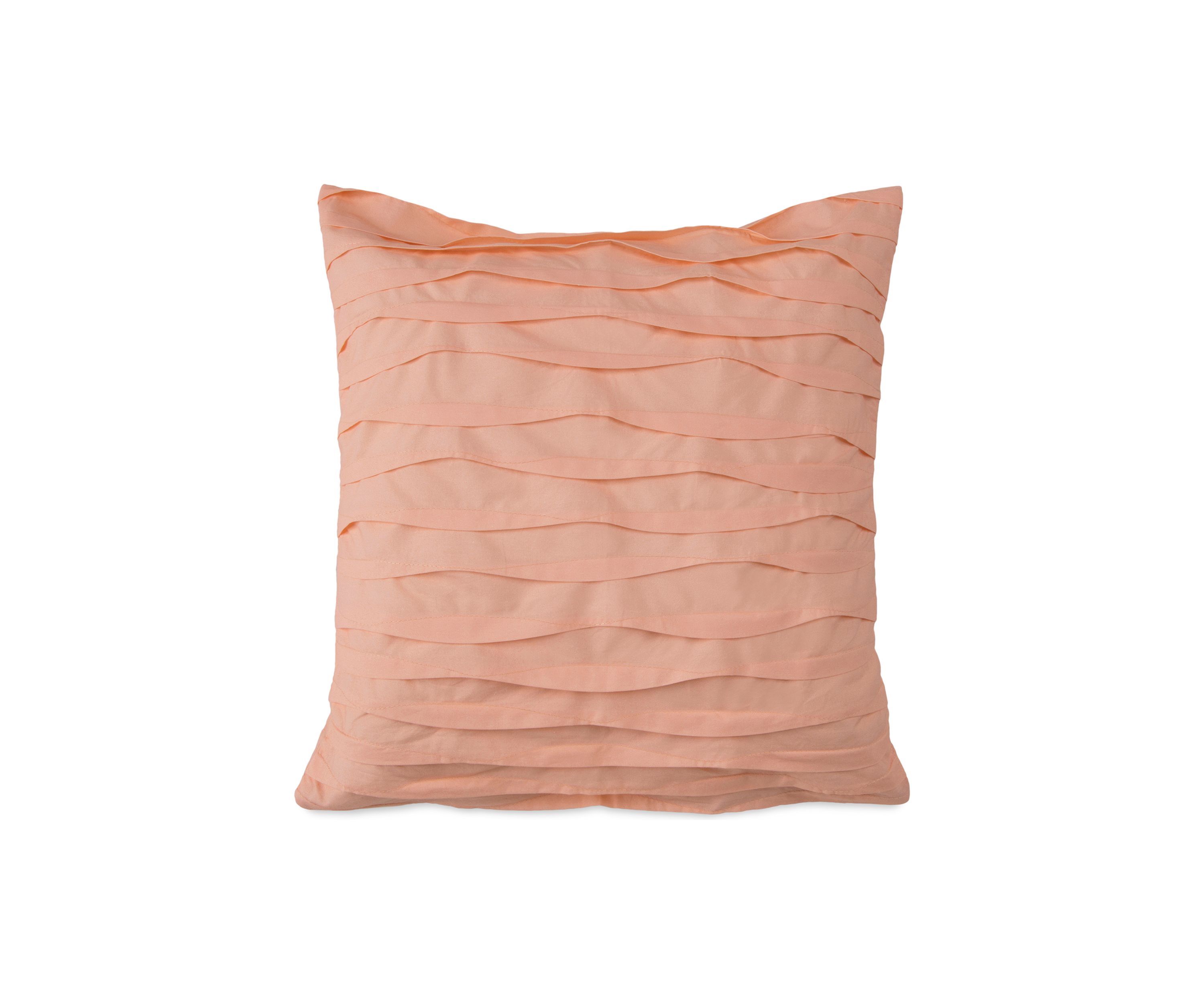 Pleated Wave Decorative Pillow 