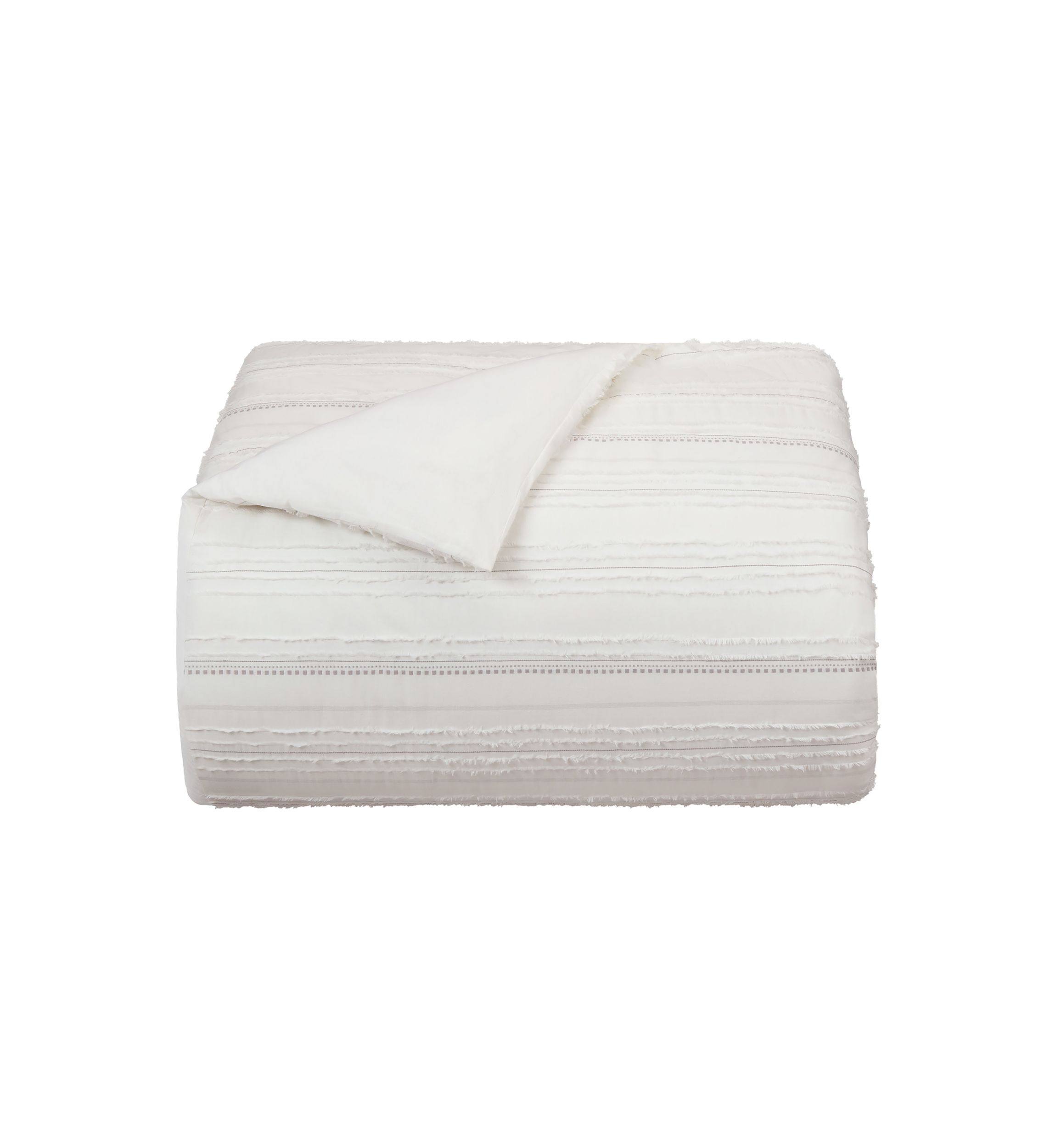 Oceanside Gray/White Comforter Set