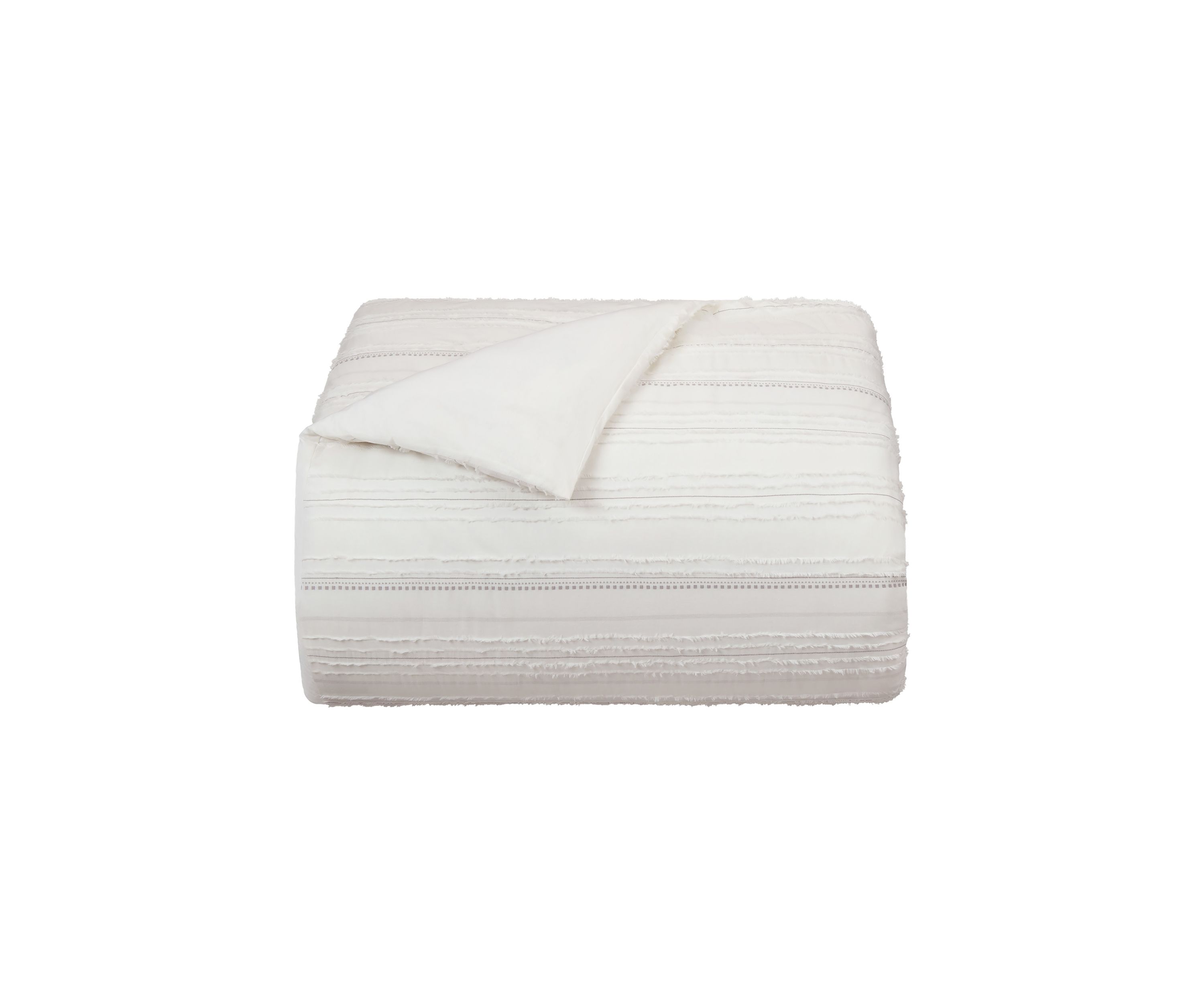 Oceanside Gray/White Comforter Set