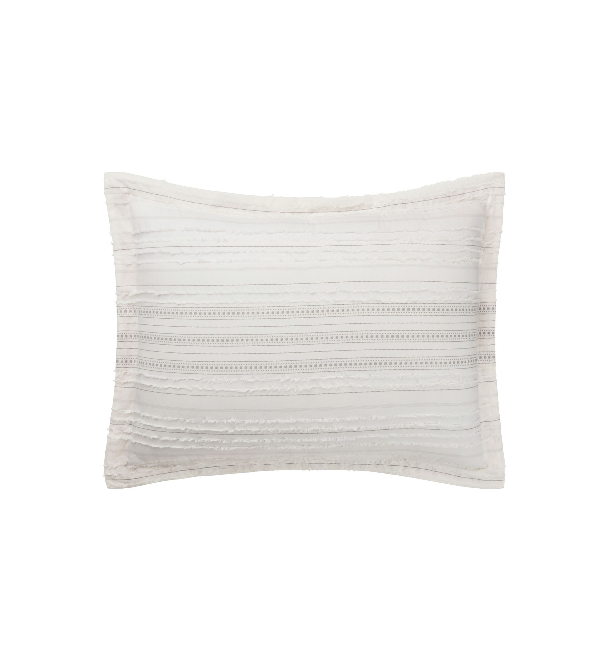 Oceanside Gray/White Comforter Set