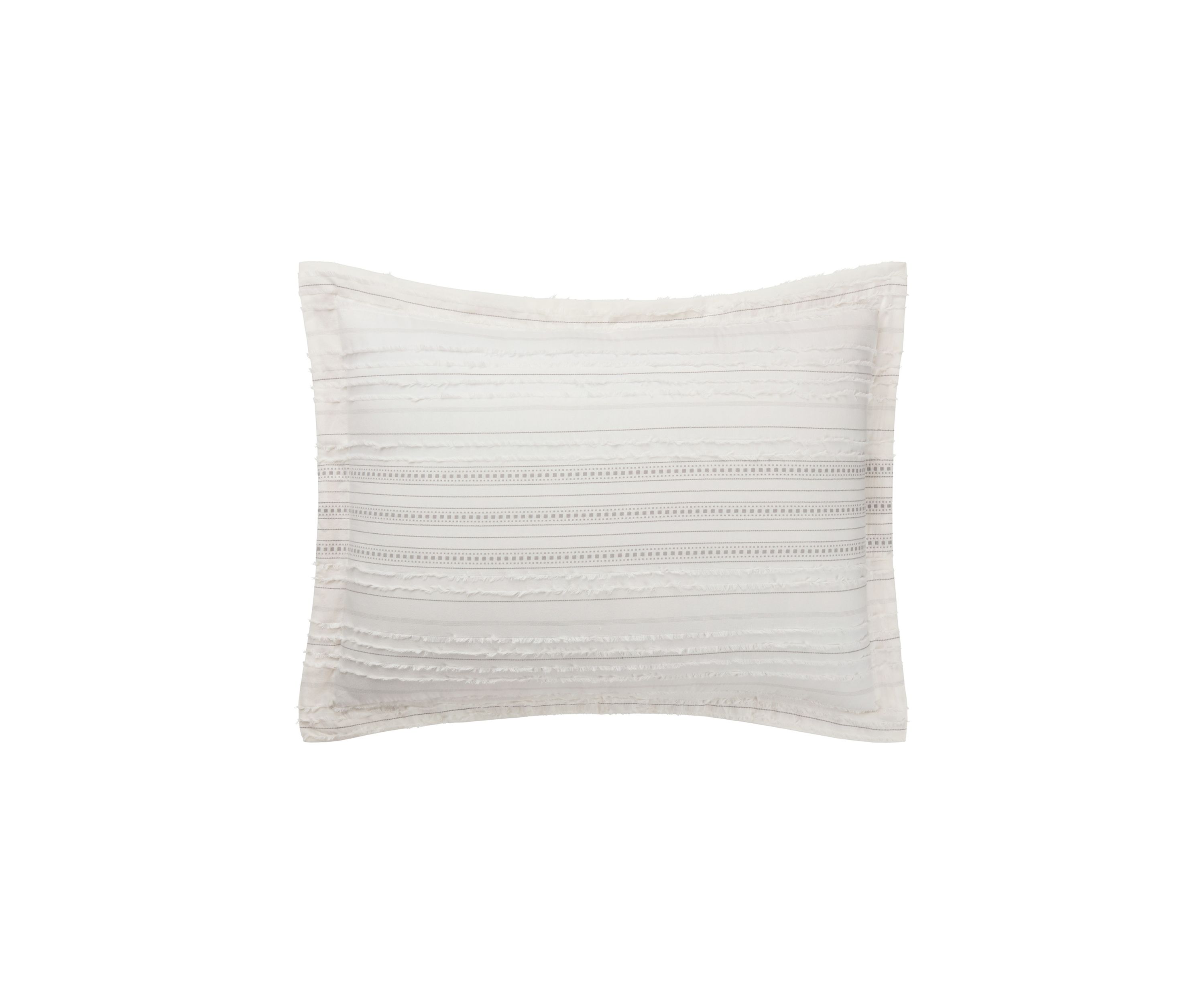 Oceanside Gray/White Comforter Set