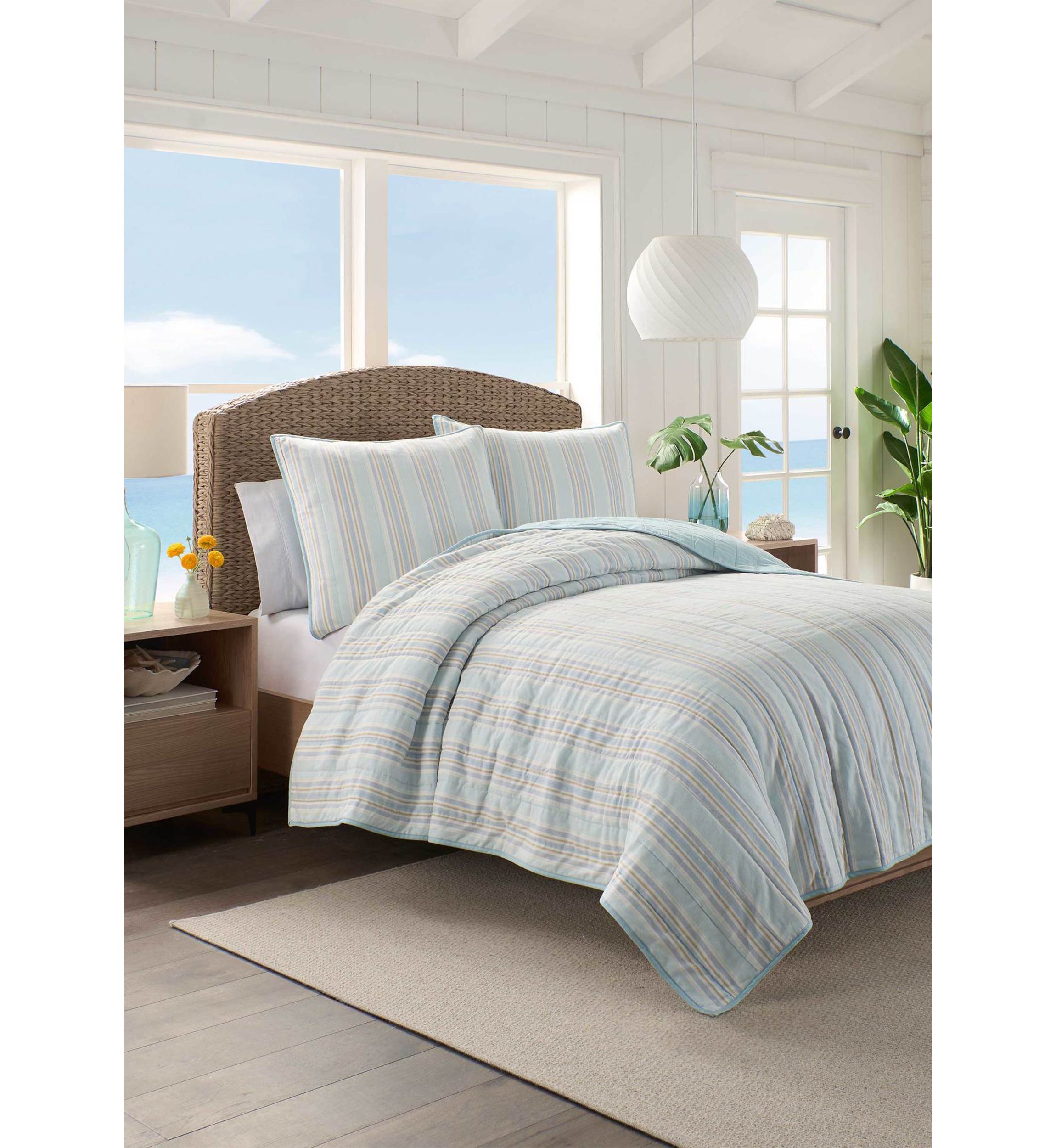 Pawleys Island Blue Quilt