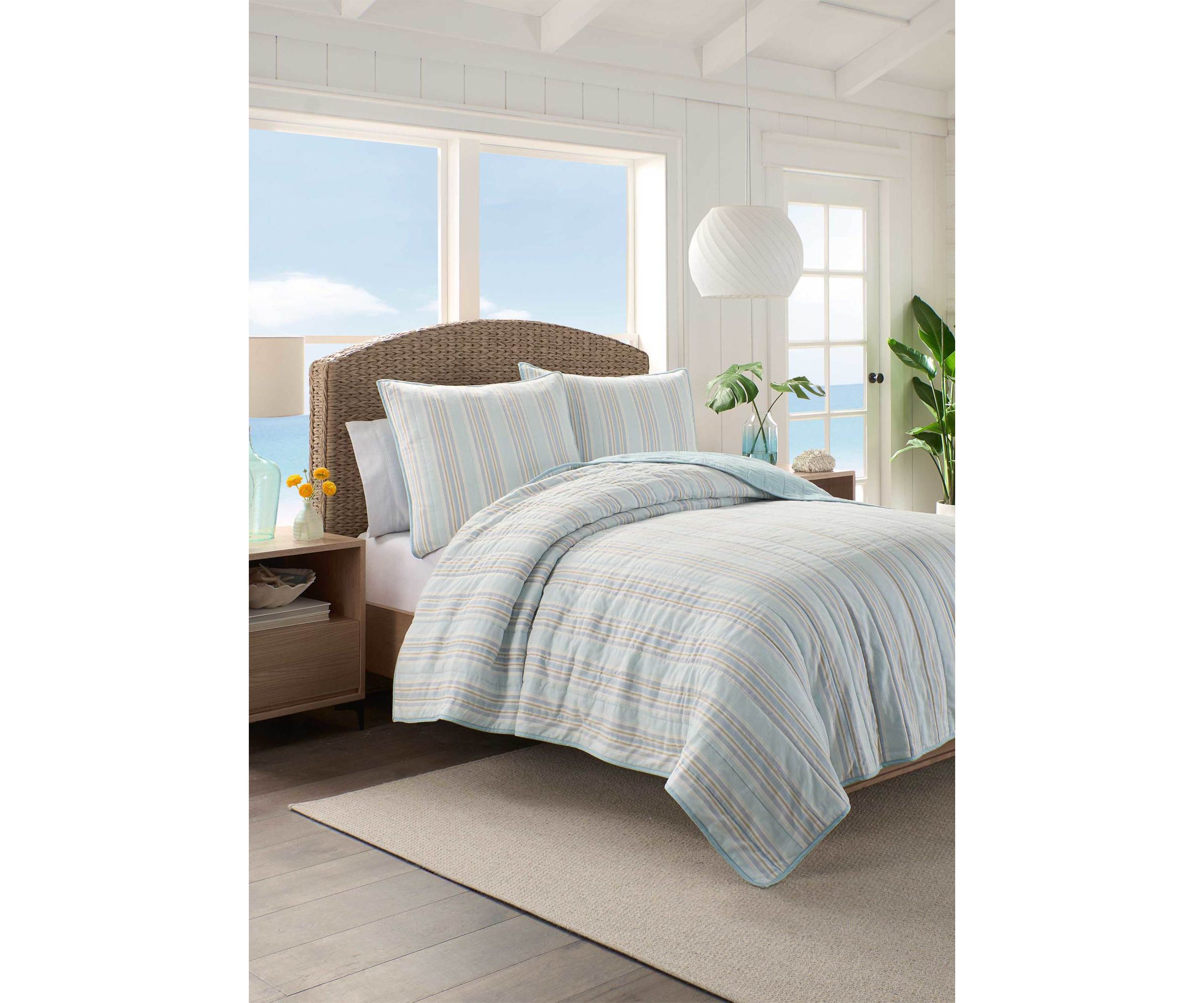 Pawleys Island Blue Quilt