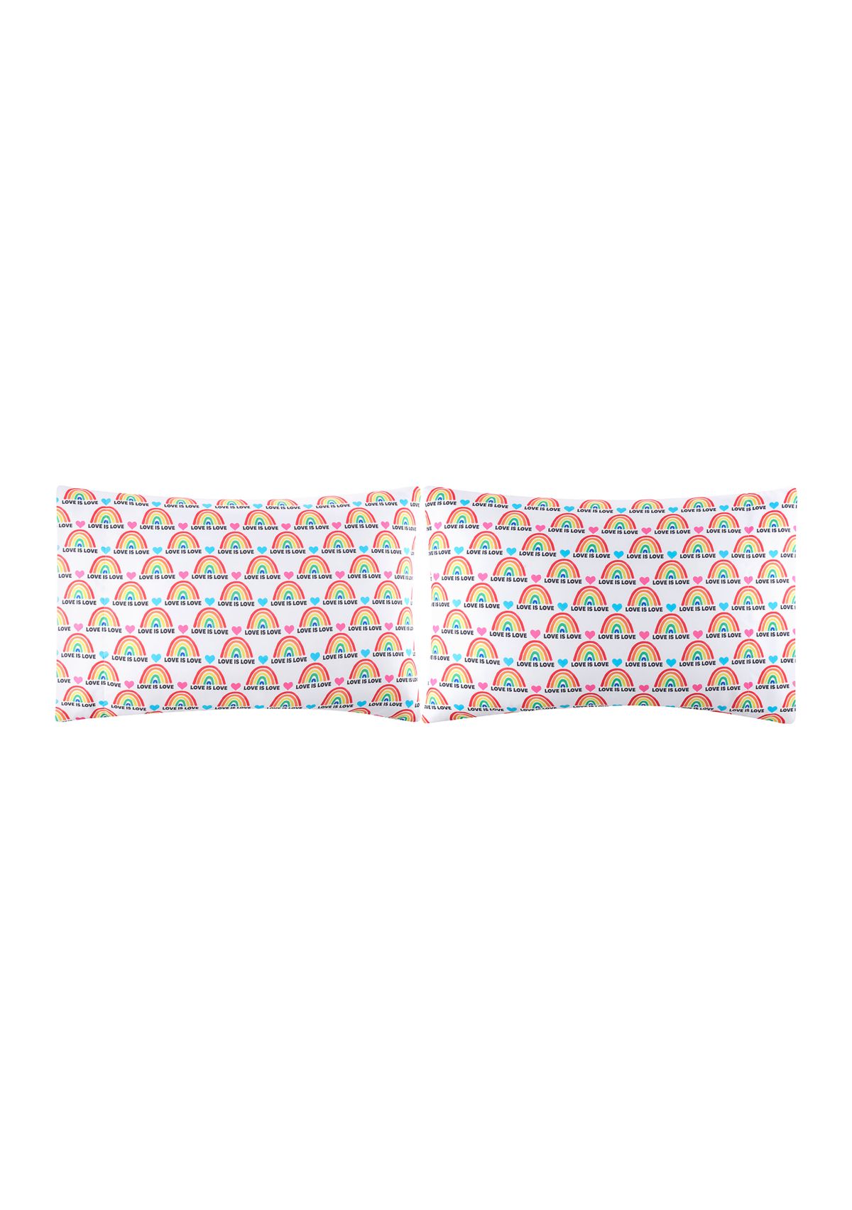 Rainbow Party Pillowcase Pair 