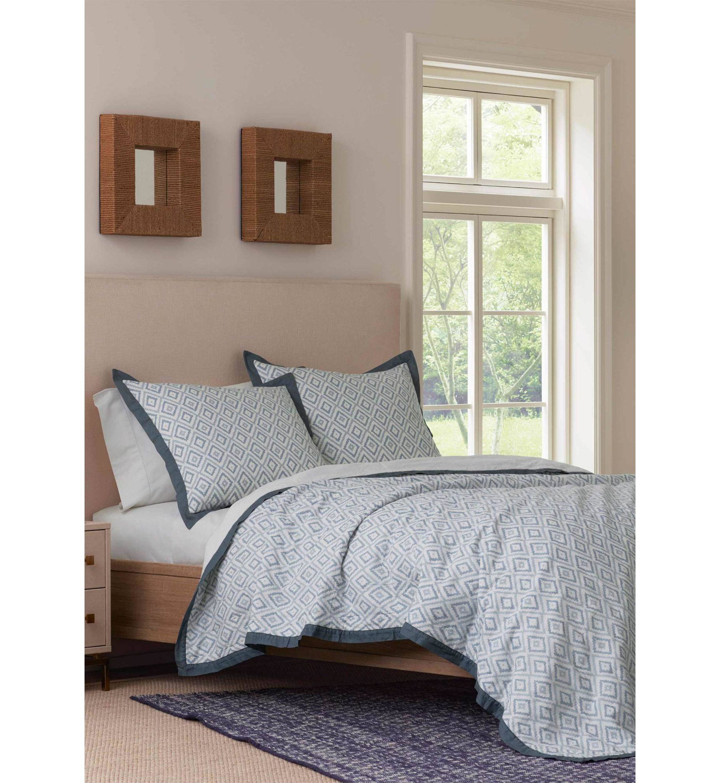 Port Lucie Blue Quilt