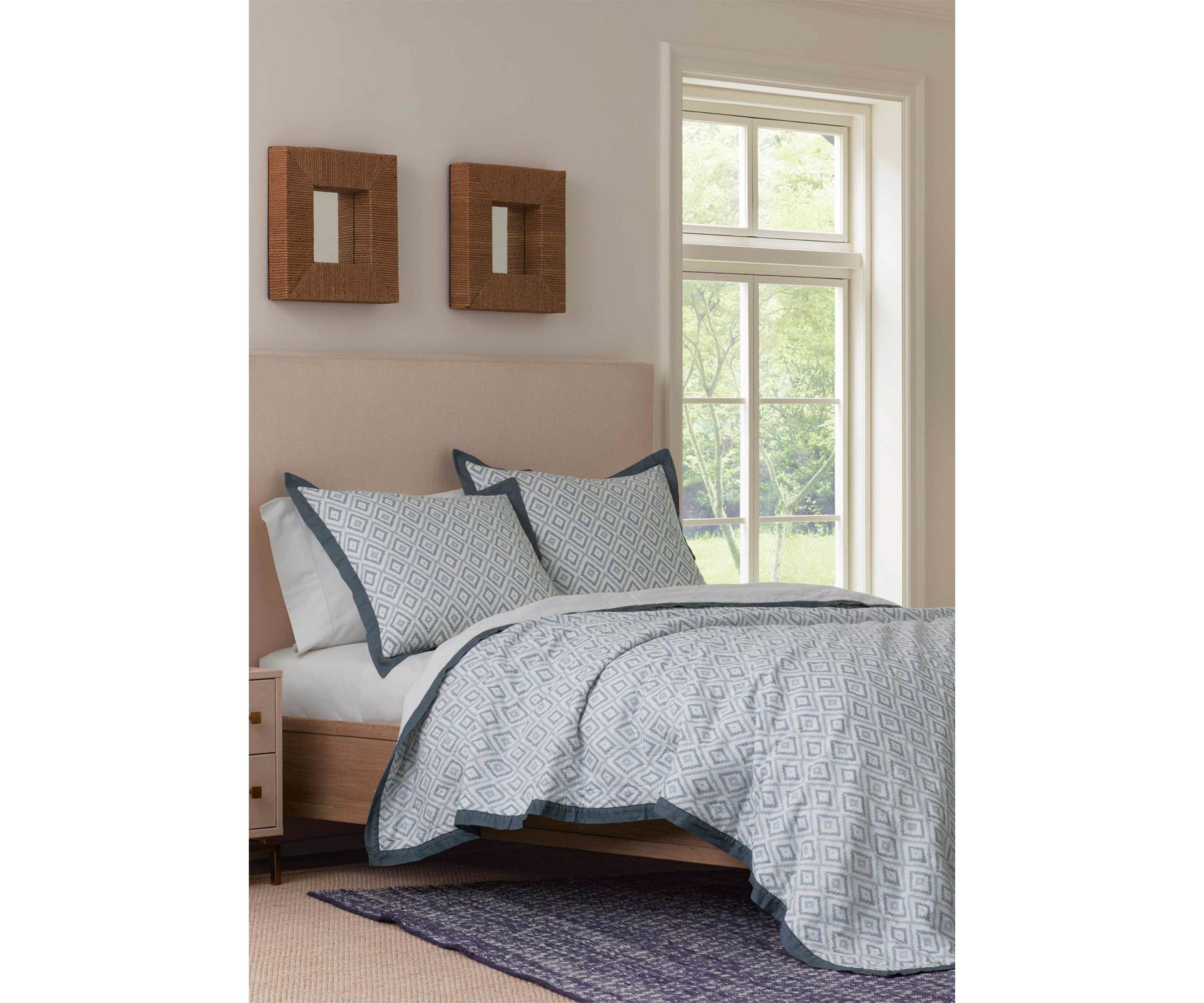 Port Lucie Blue Quilt