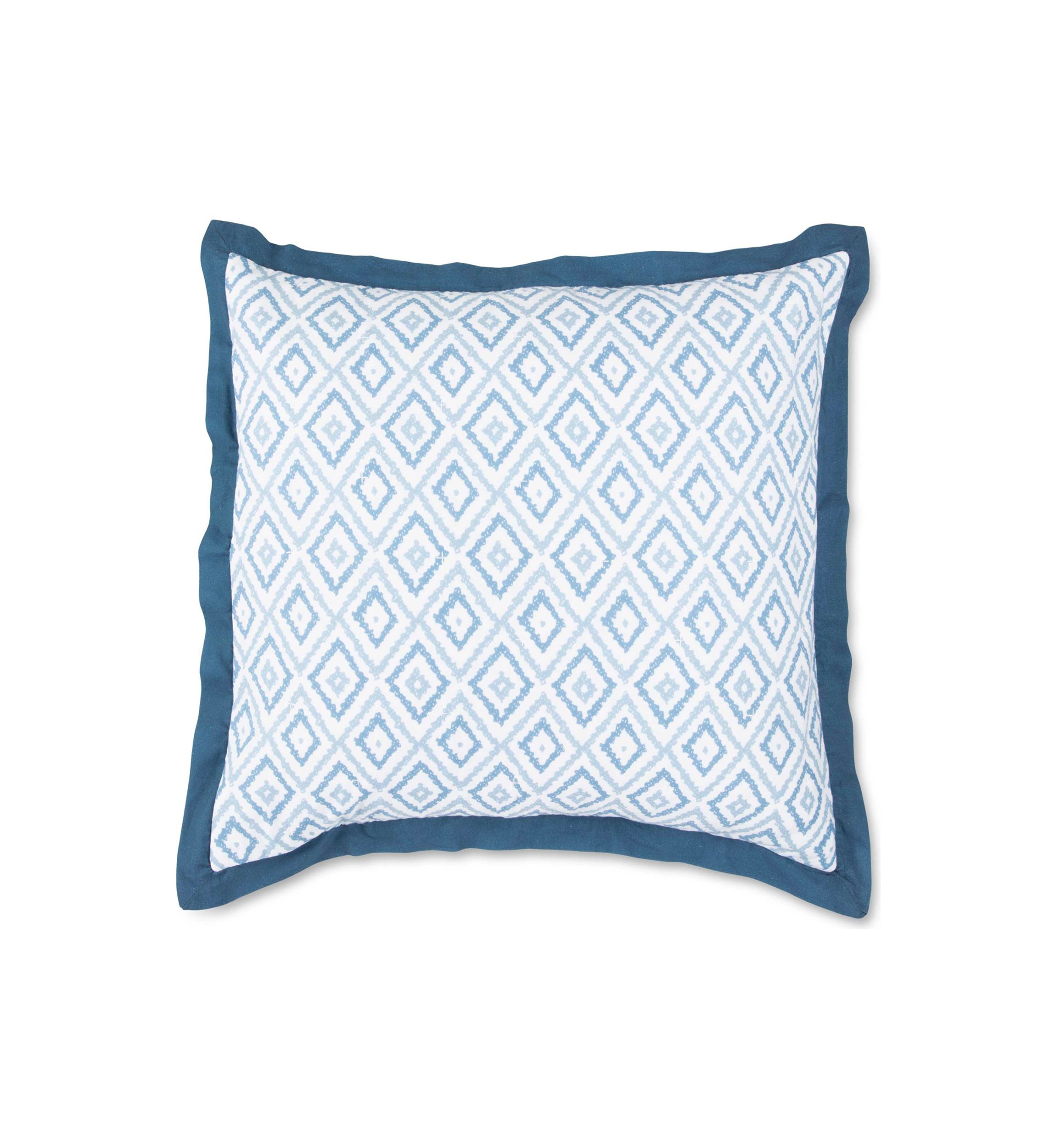 Port Lucie Euro Blue Sham