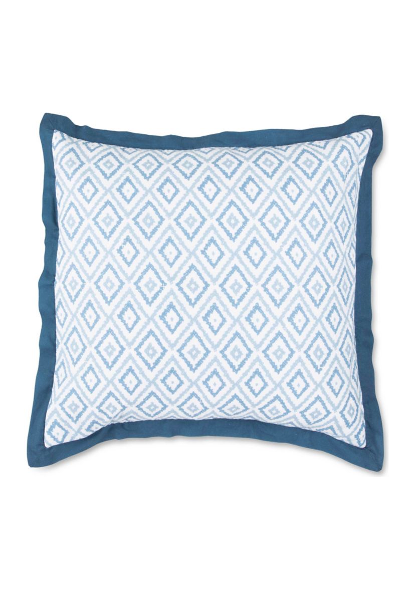 Port Lucie Euro Blue Sham