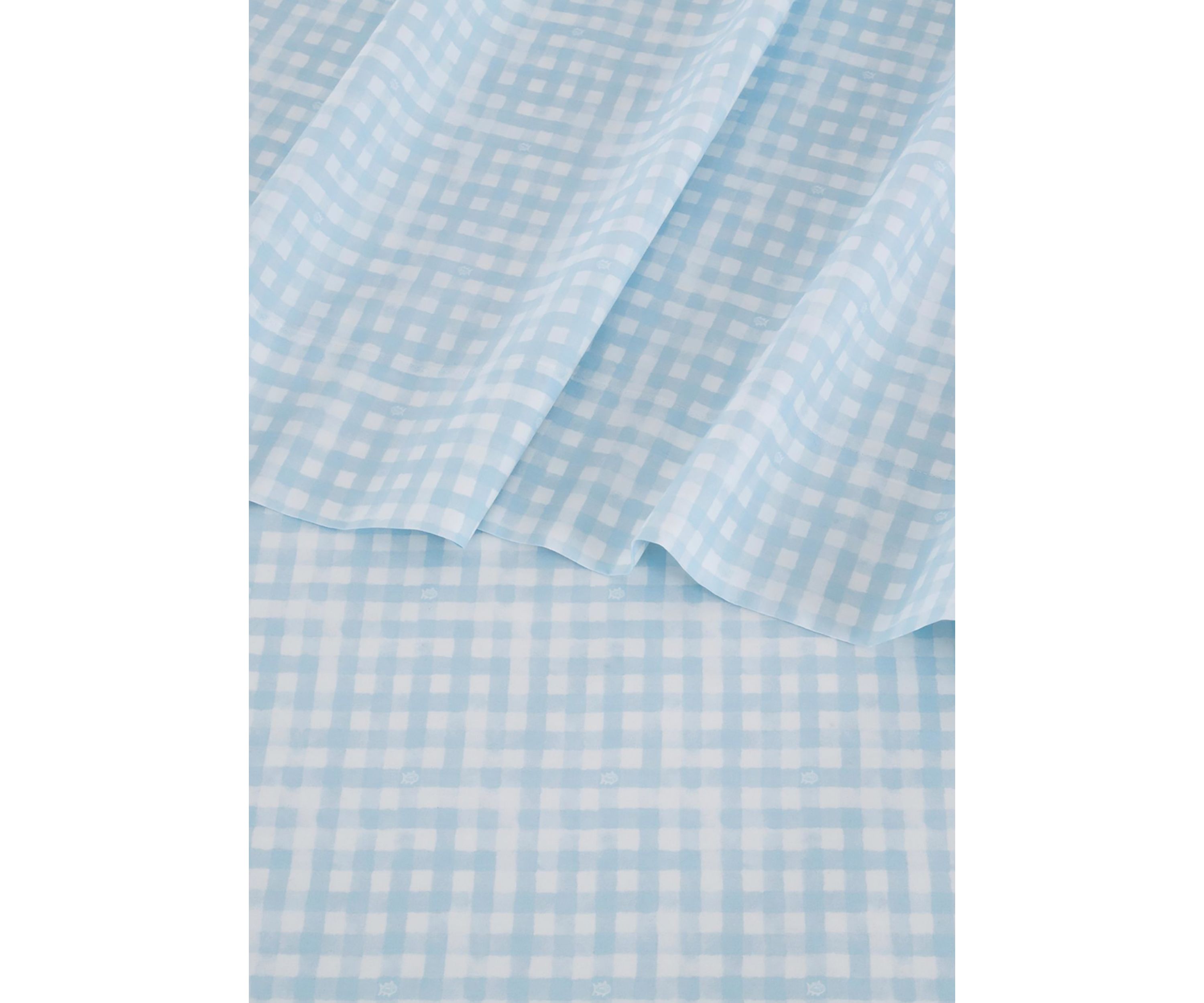  Beaufort Watercolor Gingham Sheet Set