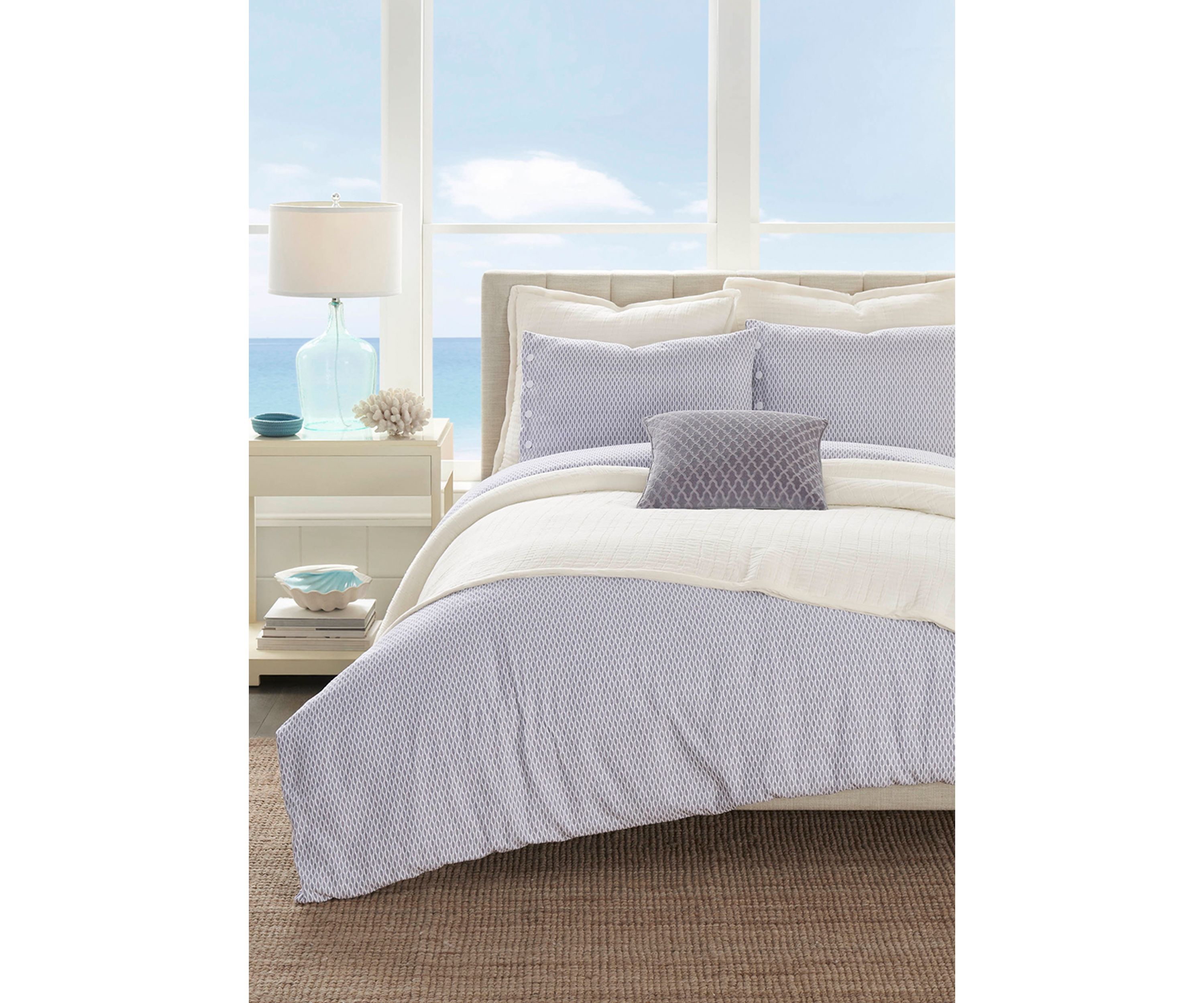 Carolina Falls Gray Comforter Set