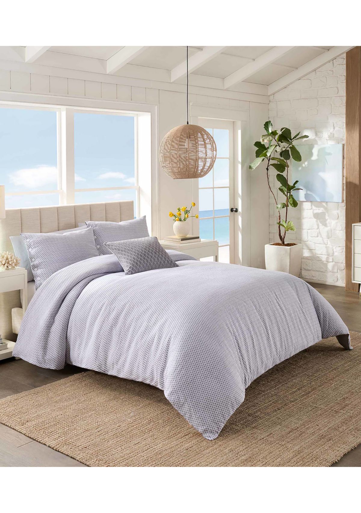 Carolina Falls Gray Comforter Set