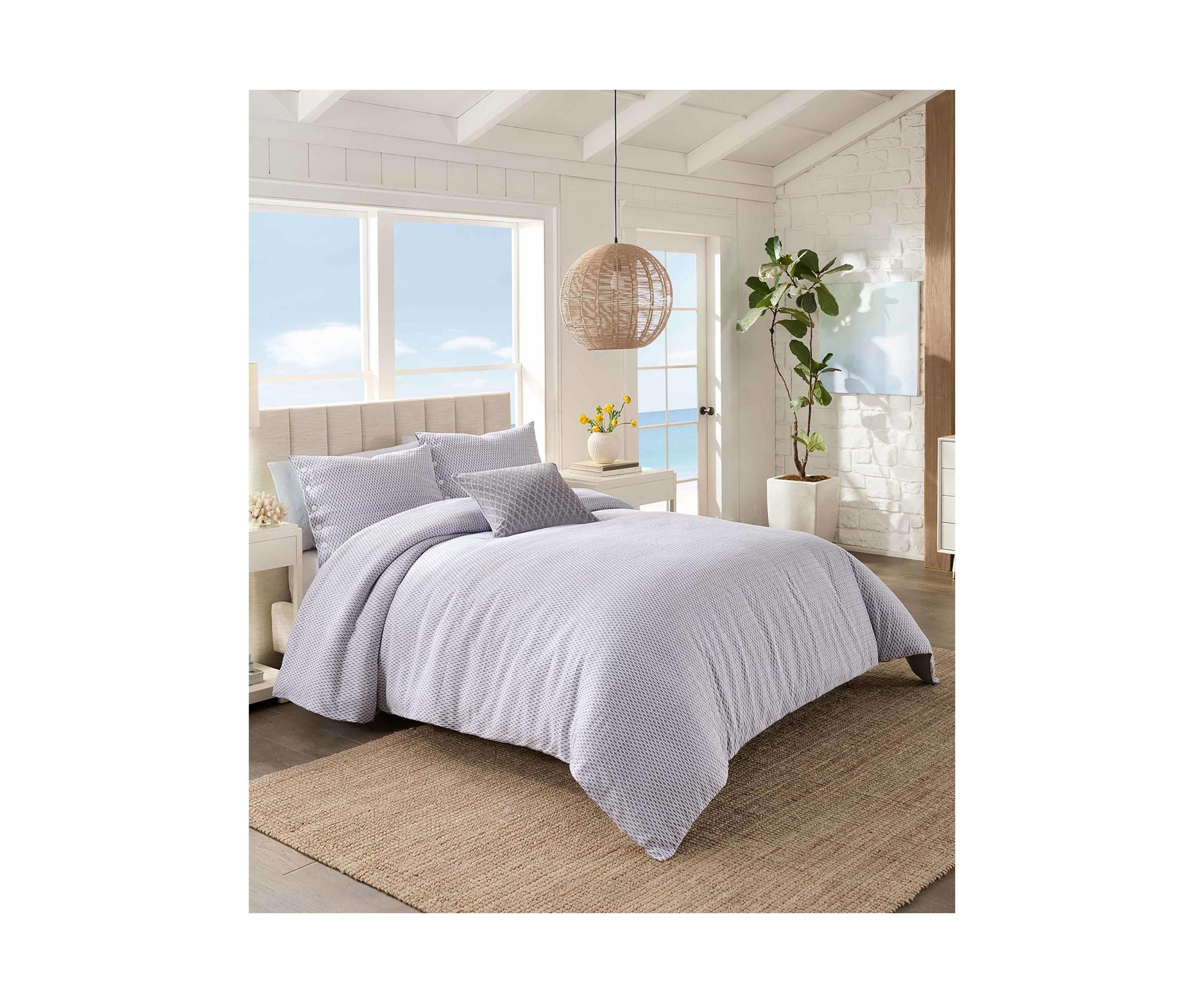 Carolina Falls Gray Comforter Set