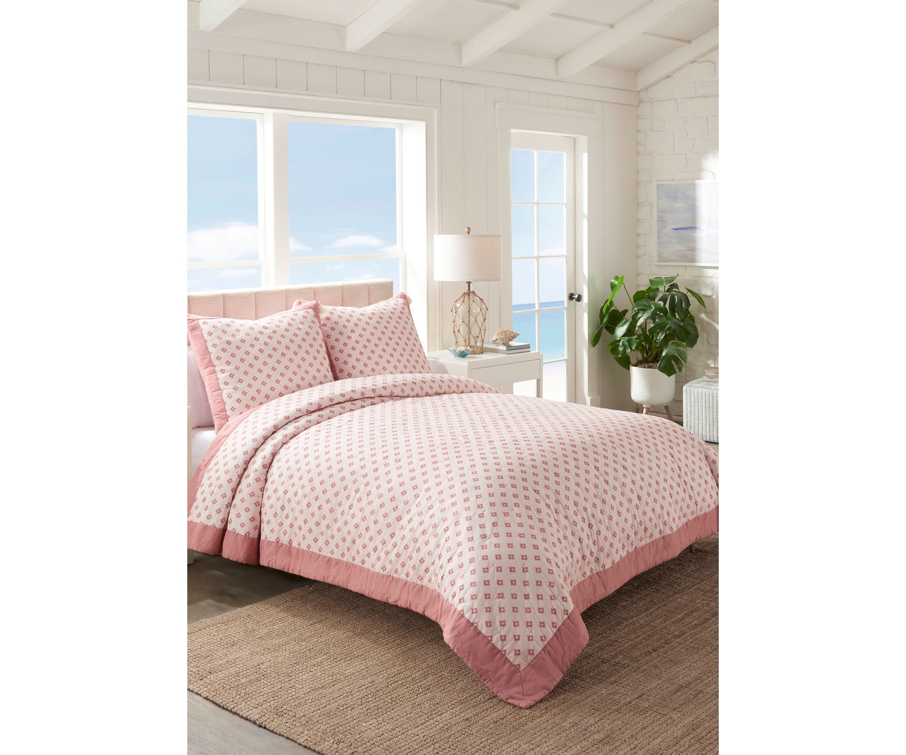 Hartsville Coral Full/Queen Quilt