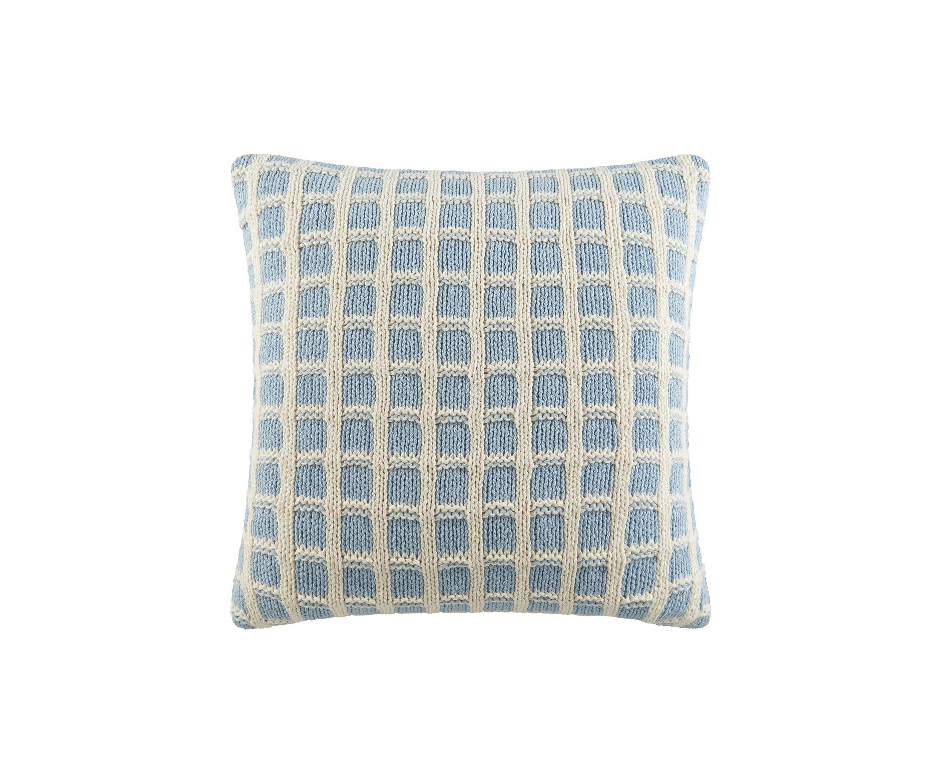 Zephyr Knitted Square Decorative Pillow
