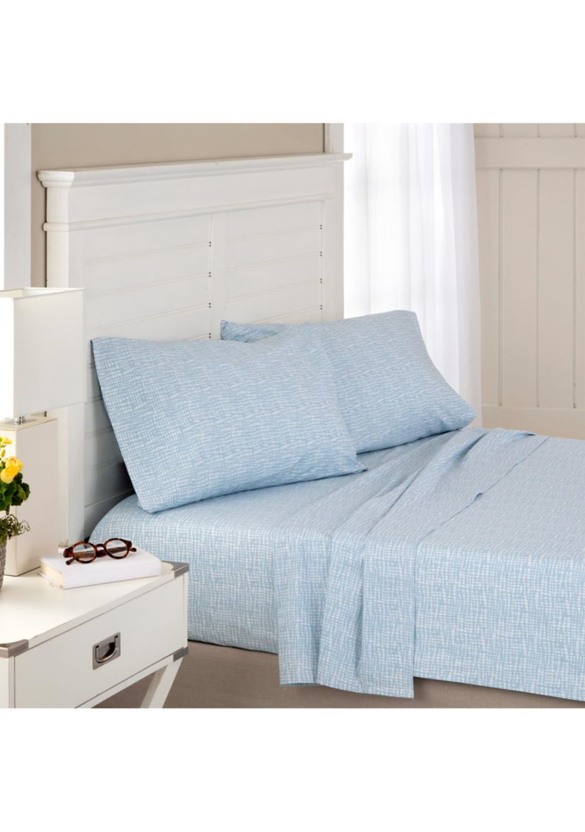 Netting Plaid Sheet Set