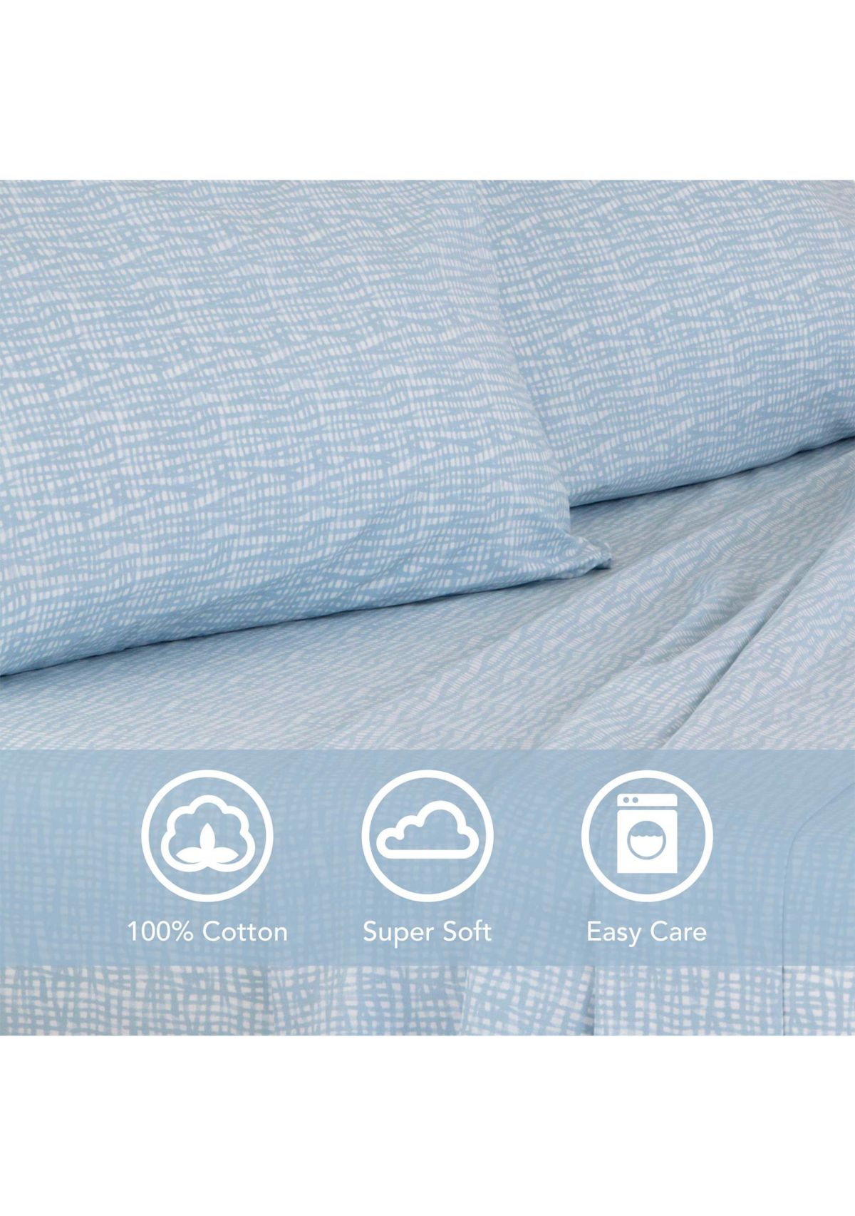 Netting Plaid Sheet Set