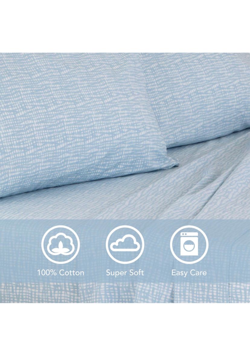 Netting Plaid Sheet Set