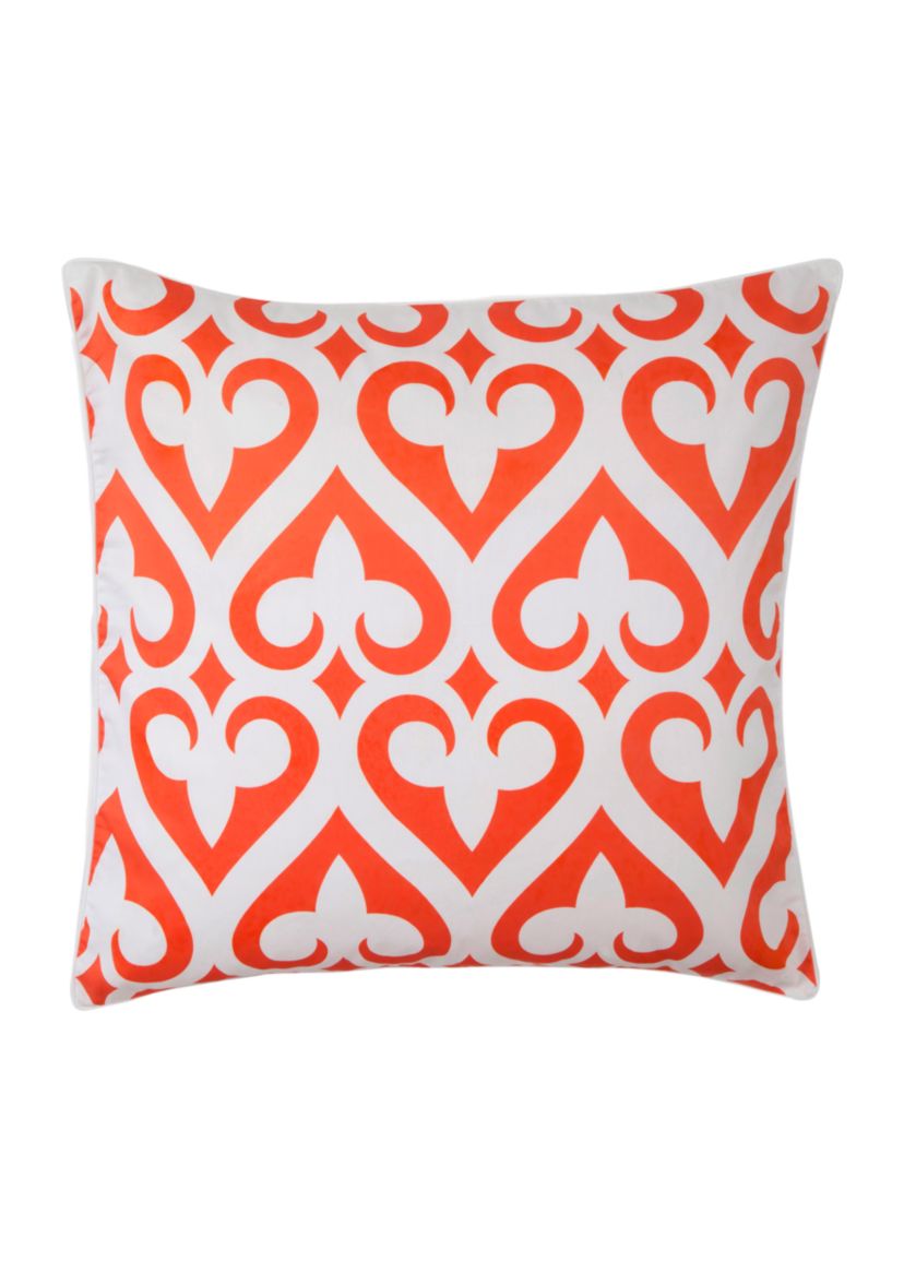 Newport Gate Orange Euro Sham 26-in. x 26-in.