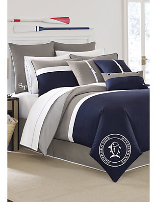 Starboard Nautical Navy California King Comforter Set 110 In X 96