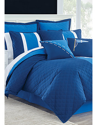 Yacht Club Reversible Comforter Set, Southern Tide Maritime Duvet Cover Collection