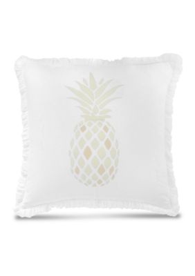 Southern Tide Pineapple Decorative Pillow 20 In X 20 In Belk