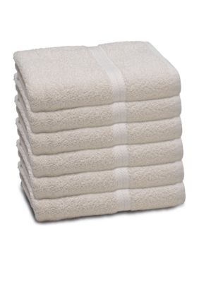 Martex Martex Commercial Basic 6-pack Bath Towel Set- White | belk