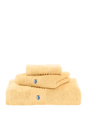 Ralph Lauren Polo Player Cotton Bath Towel - Pale Oak