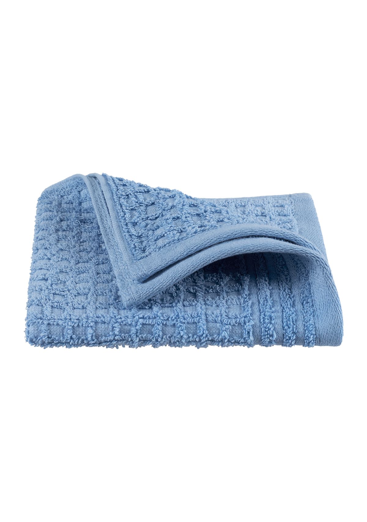 Sculpted Terry Washcloth