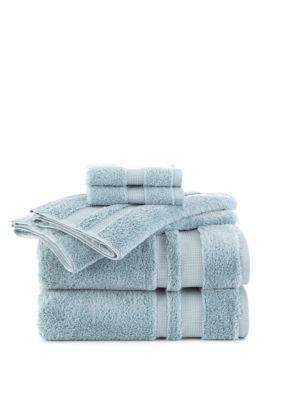 Martex Dark Brown Supima Luxe 6-Piece Towel Set