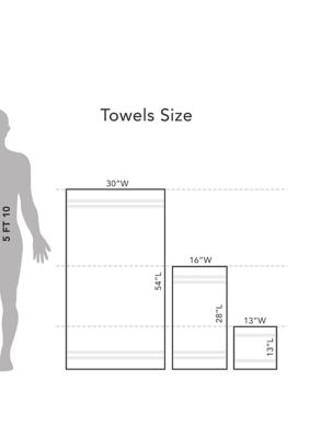 6 Piece Purity Towel Set