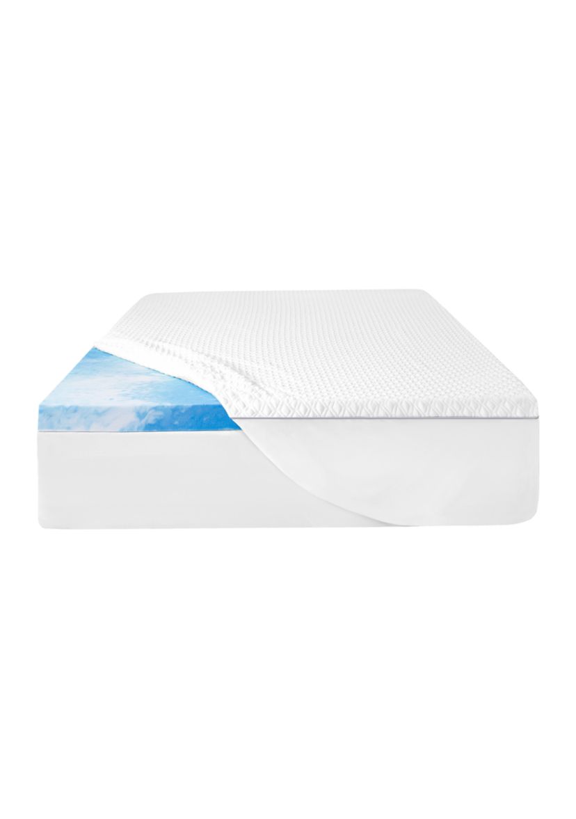 3 Inch SealyChill™ Gel Memory Foam Mattress Topper with Cover