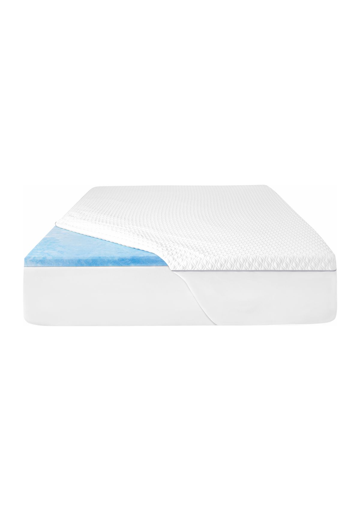 2 Inch SealyChill™ Gel Memory Foam Mattress Topper with Cover