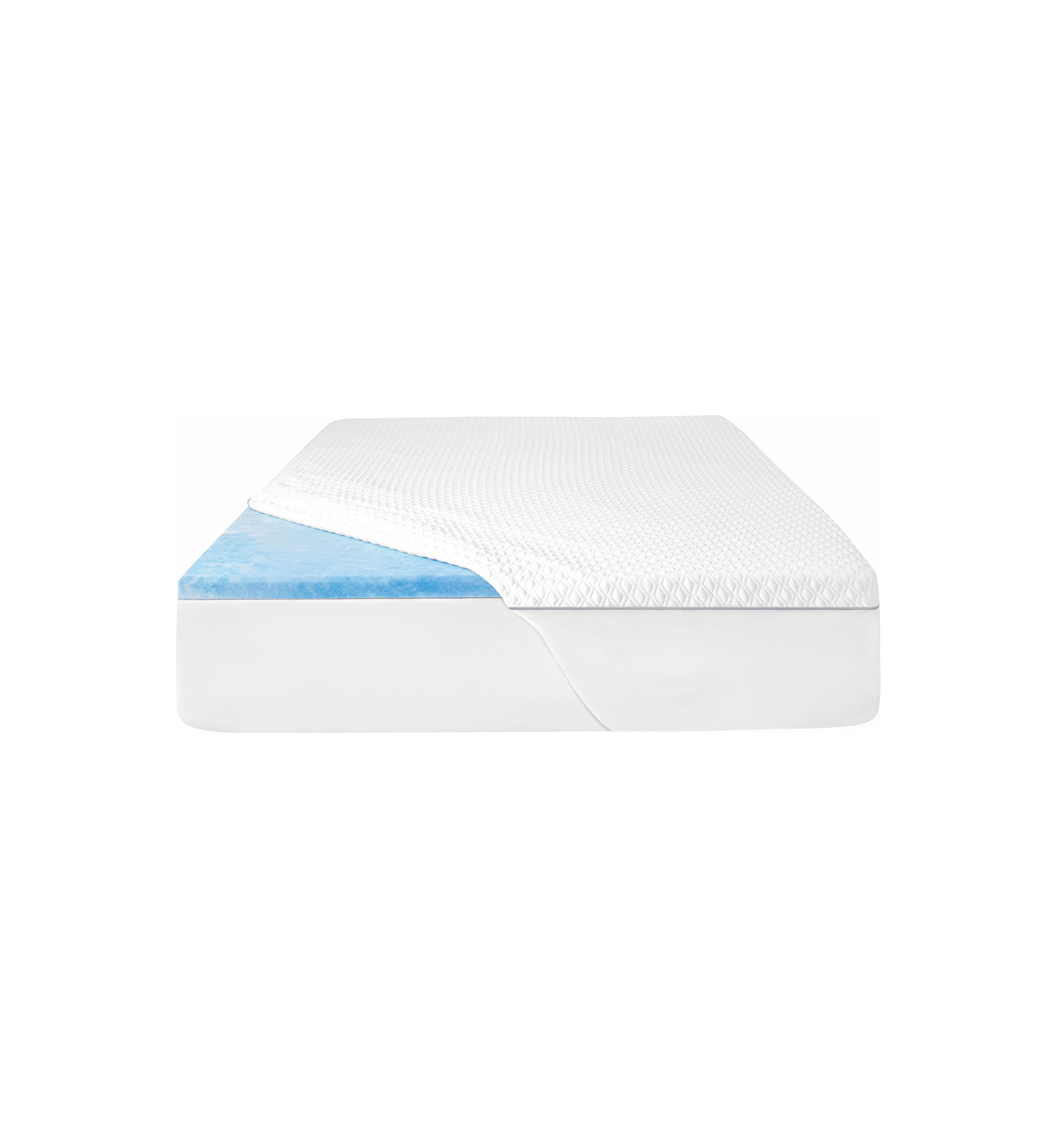 2 Inch SealyChill™ Gel Memory Foam Mattress Topper with Cover