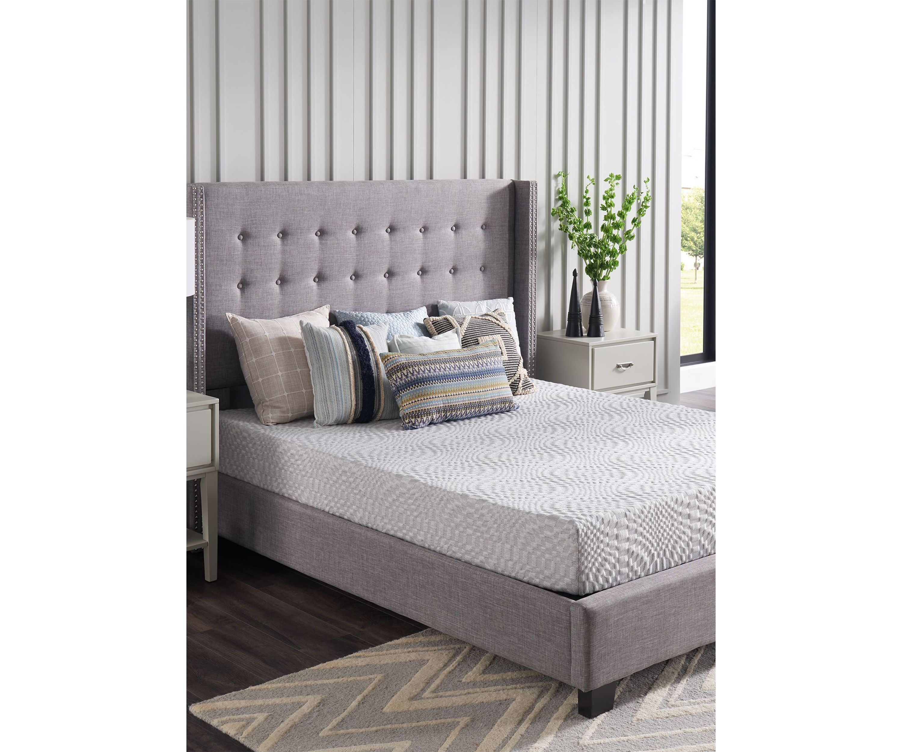 Essentials 8 Inch Memory Foam Mattress in a Box, Firm