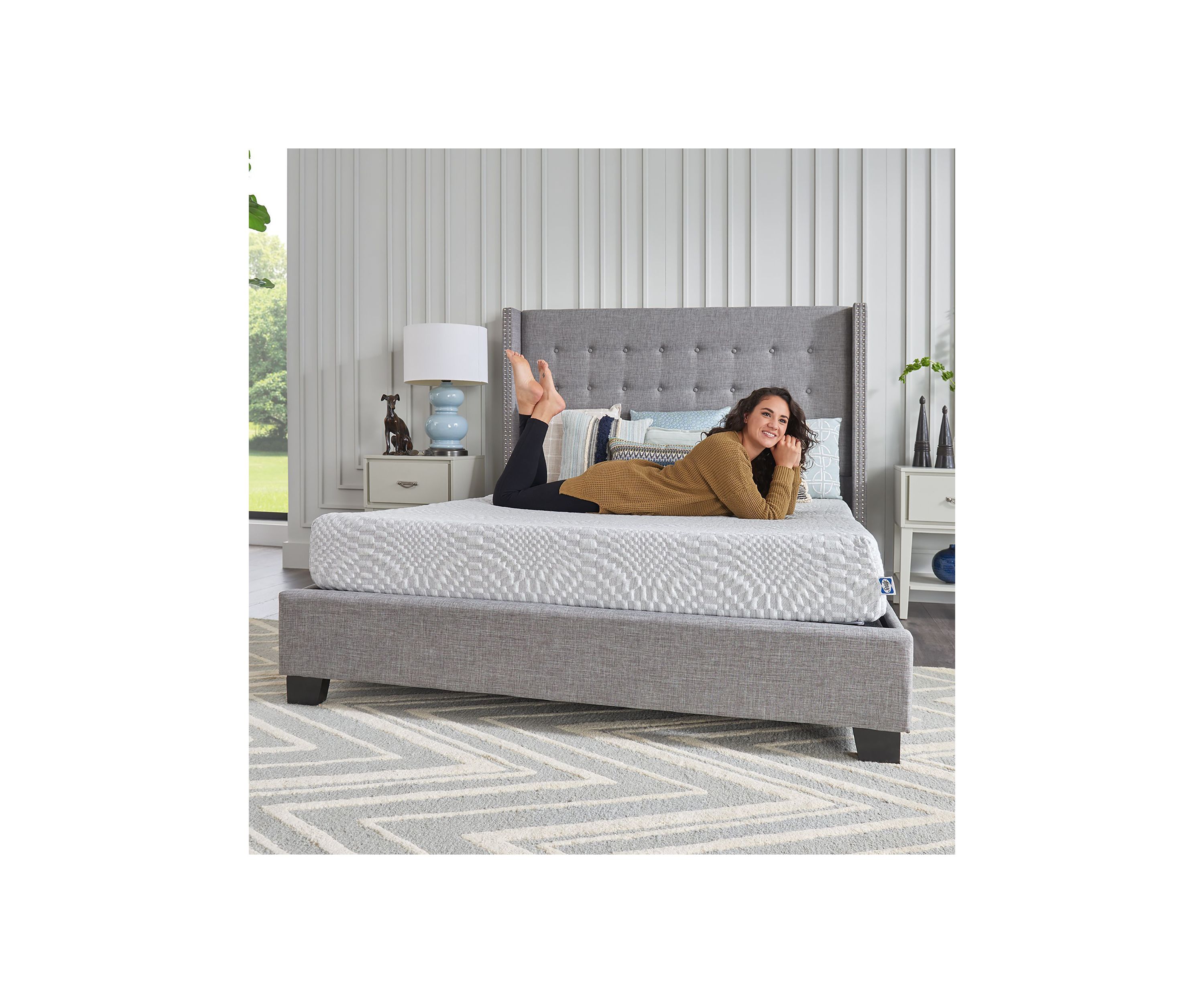 Essentials 8 Inch Memory Foam Mattress in a Box, Firm