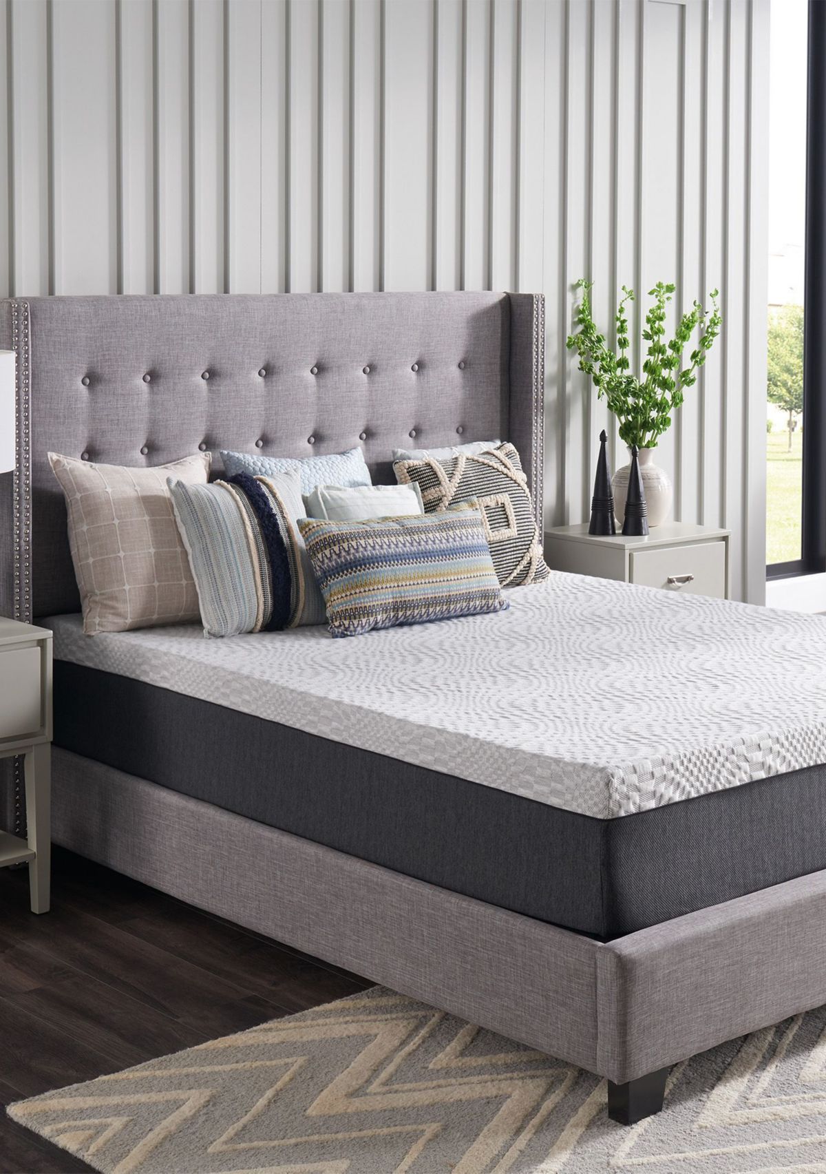 Essentials 12 Inch Hybrid Mattress in a Box, Soft