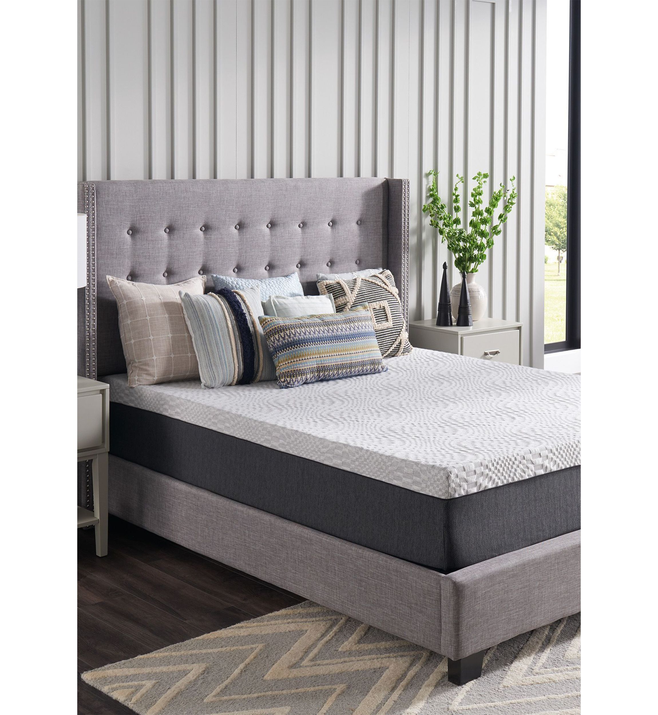 Essentials 12 Inch Hybrid Mattress in a Box, Soft