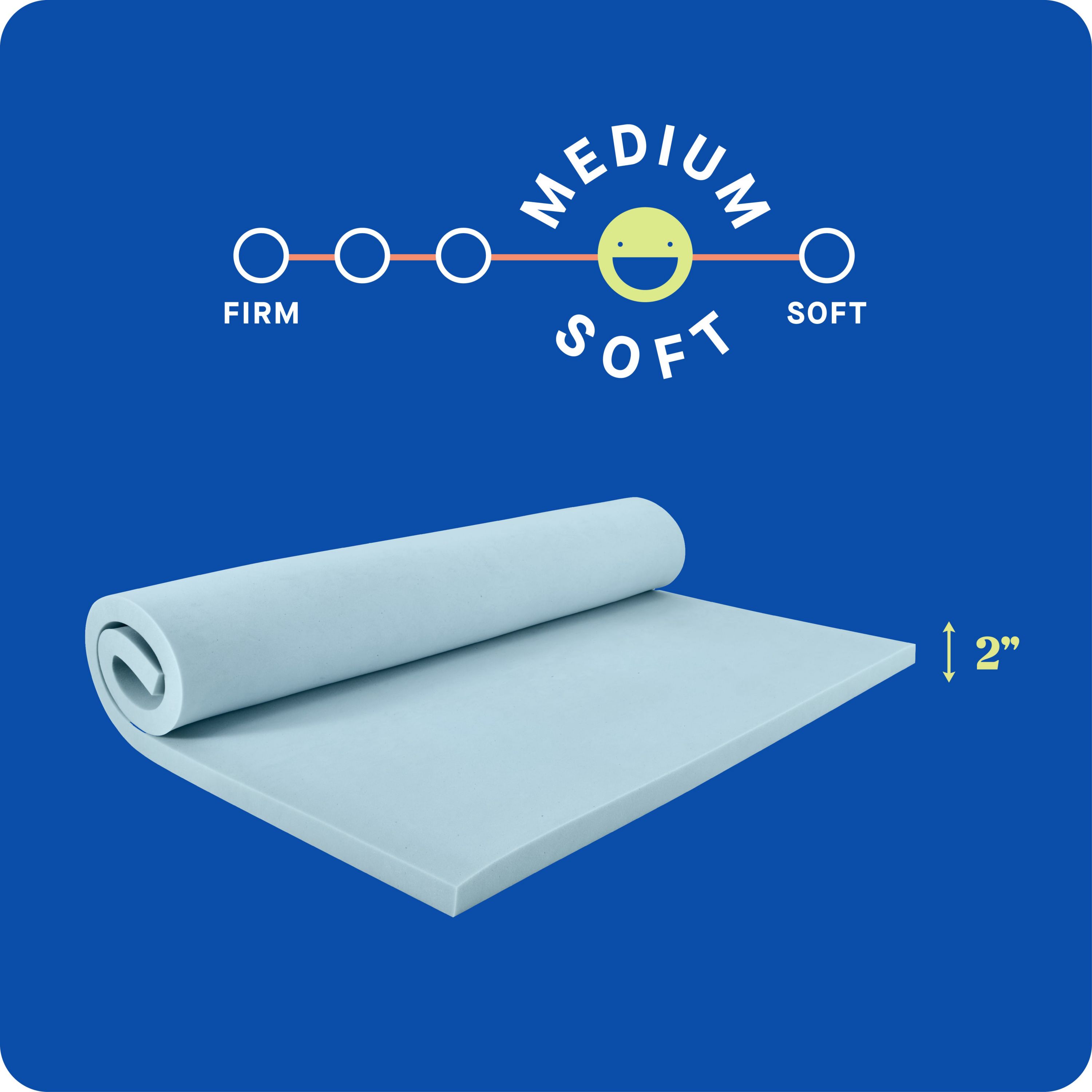 Sealy® Dreamlife™ 2” Gel Memory Foam Mattress Topper