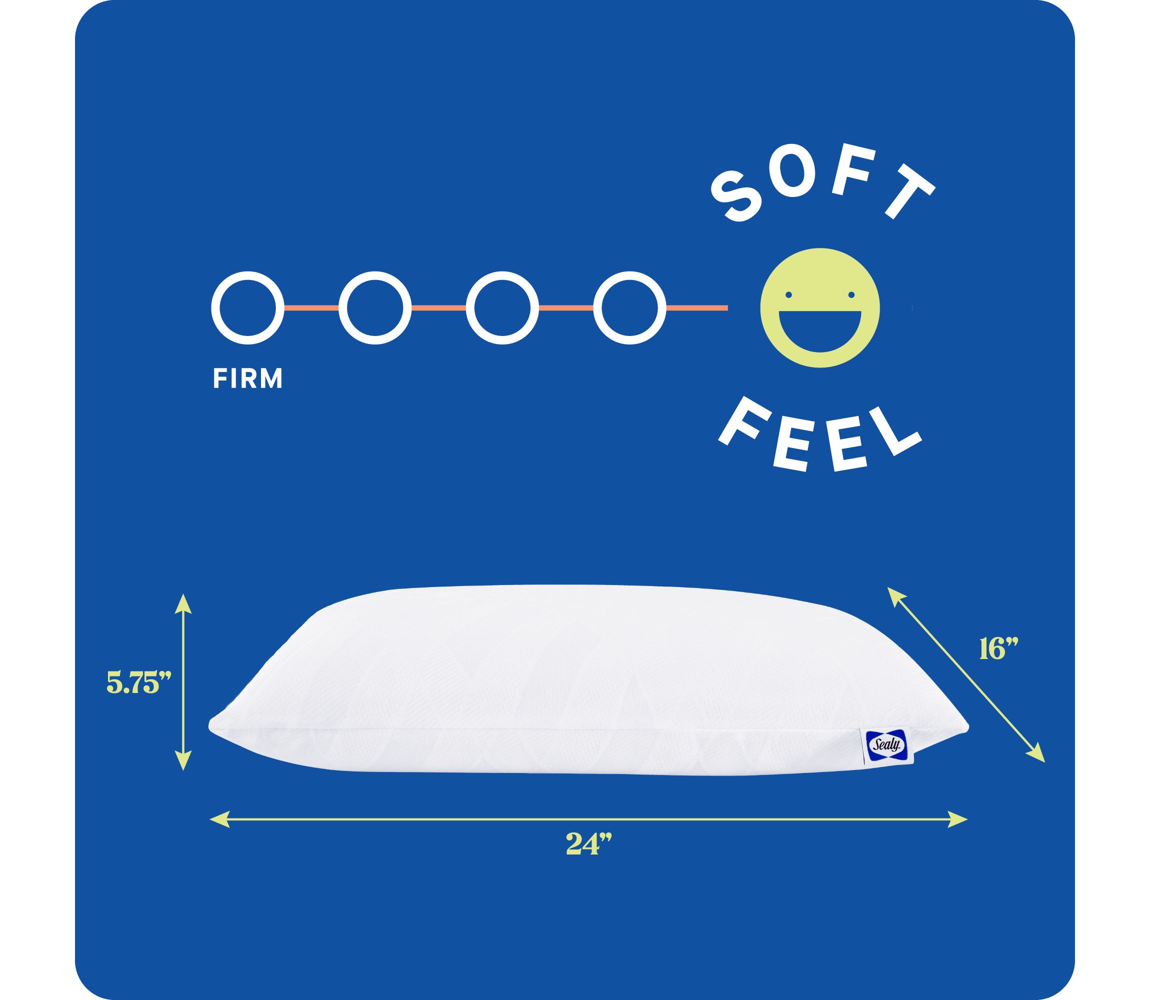 Sealy® Dreamlife™ Shredded Foam Pillow, Standard