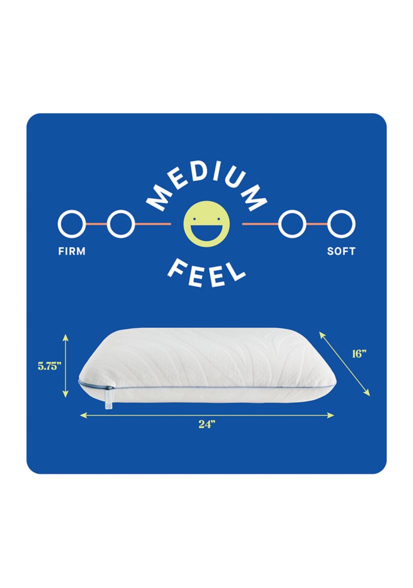 Dreamlife™ Memory Foam Standard Size Bed Pillow