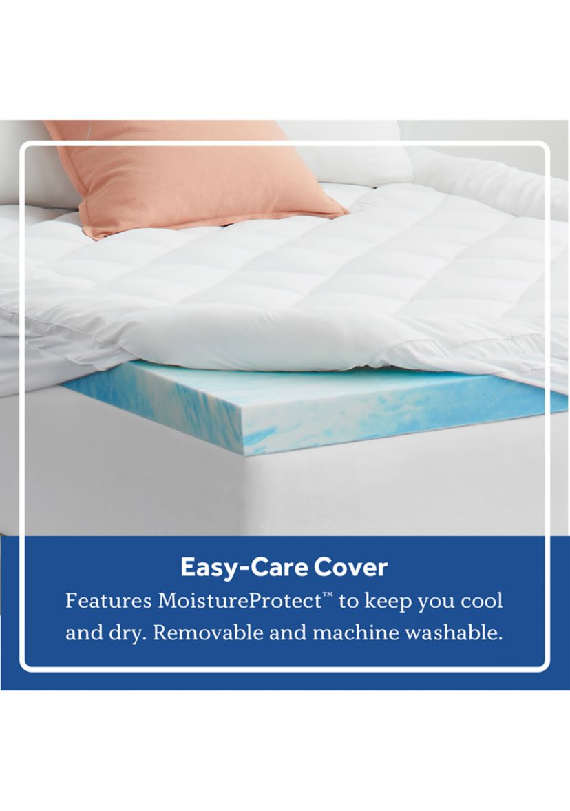 Chill 3" Memory Foam Mattress Topper